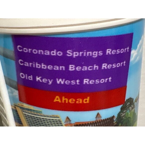 Disney Parks Resort Travel Mug Handle Lid Mickey & Friends Rapid Fill Refillable - Picture 5 of 12